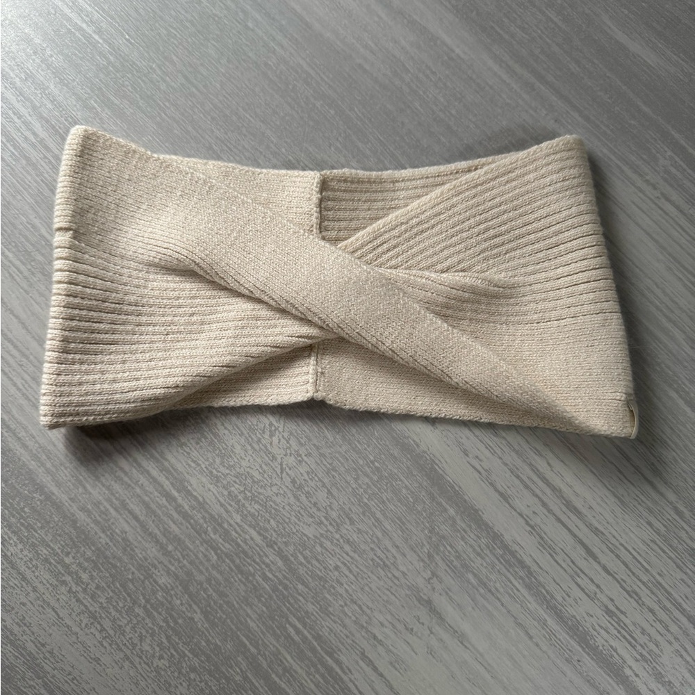 Lululemon Beige Knitted Headband